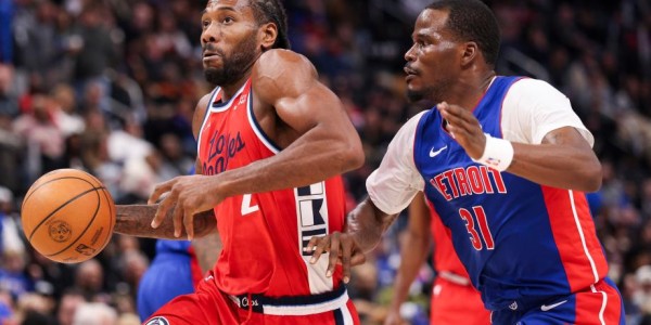 莱昂纳德26+8 哈登19分 快船19分逆转残阵活塞